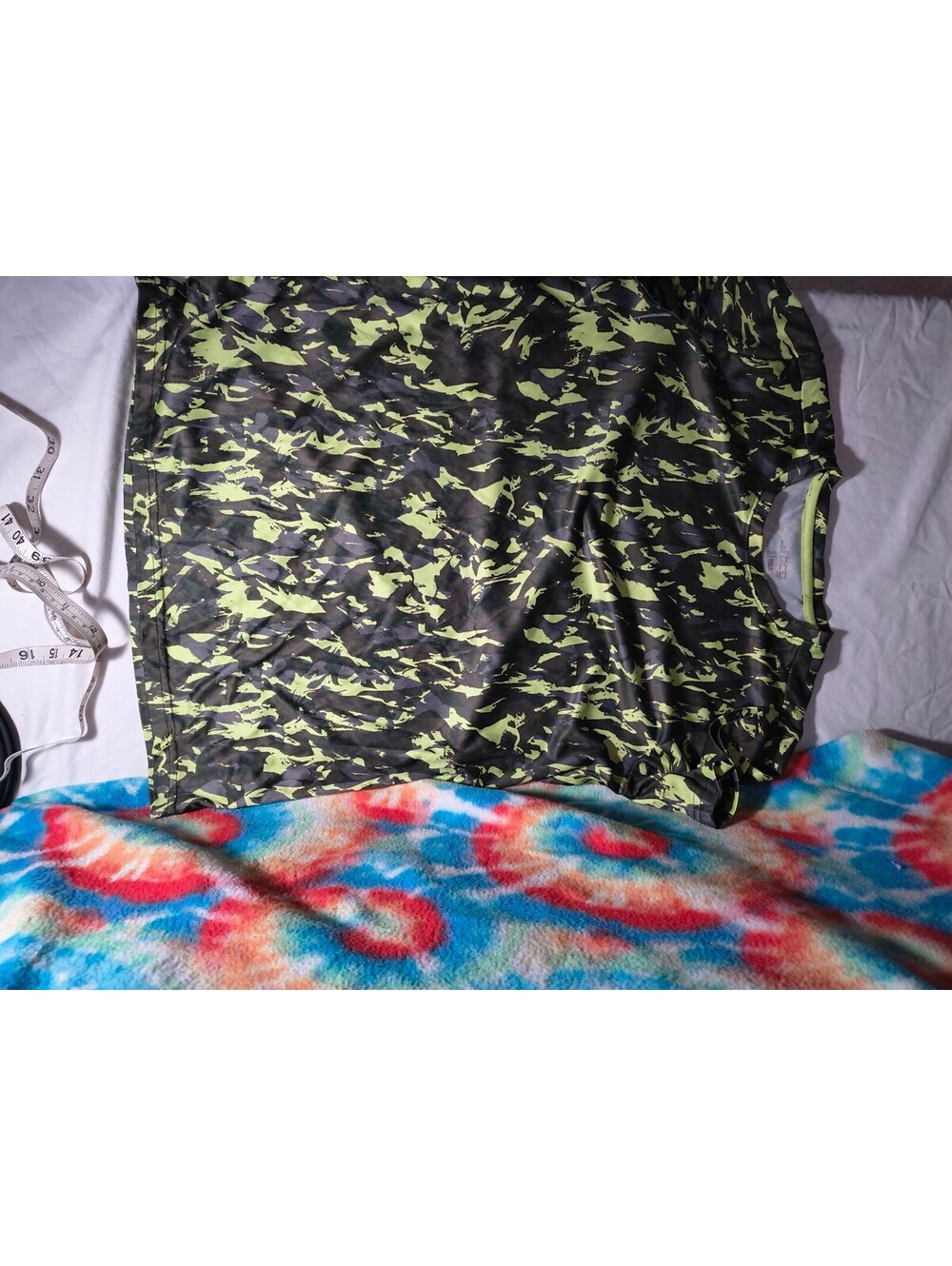 BCG Boys Training Turbo Camo Large (14-16) Polyester Athletic Shirt